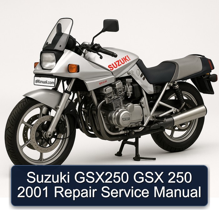 Suzuki GSX250 GSX 250 2001 Repair Service Manual