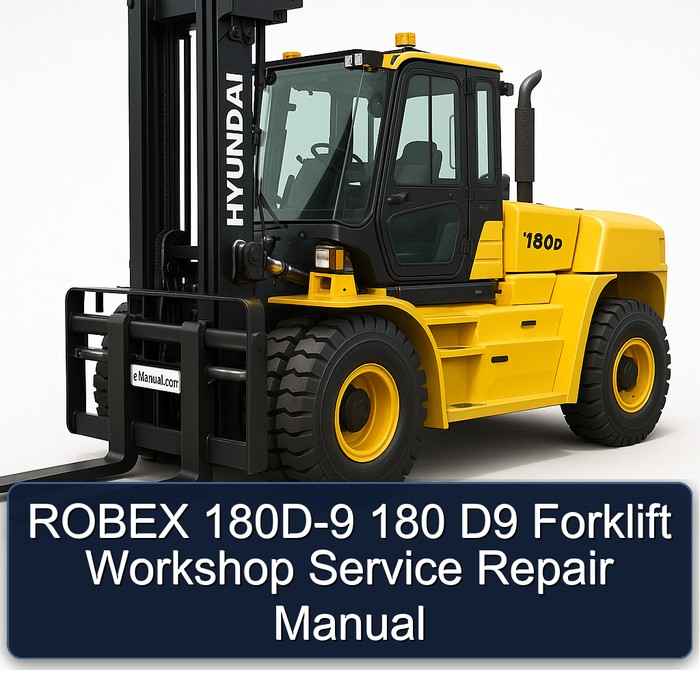 ROBEX 180D-9 180 D9 Forklift Workshop Service Repair Manual