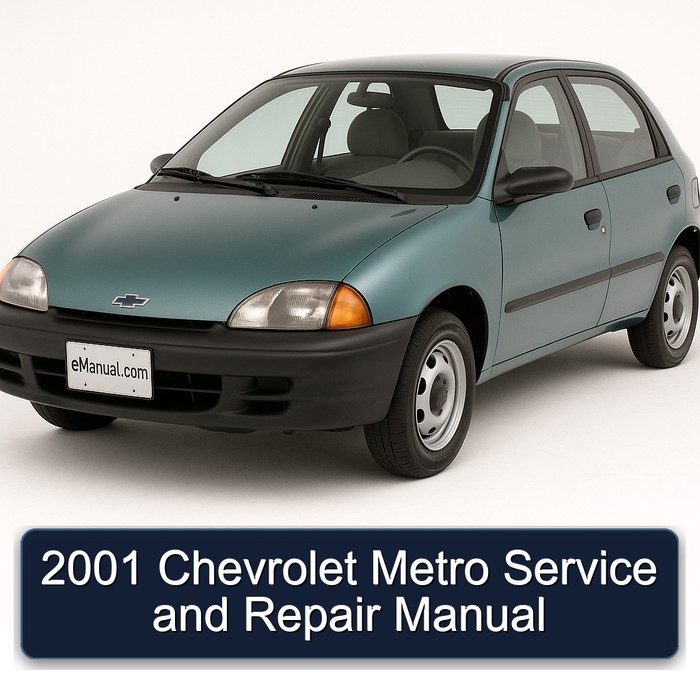 2001 Chevrolet Metro Manual de servicio y reparación