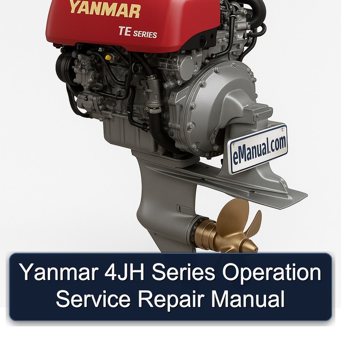 Yanmar 4JH Series Operation Service Repair Manual