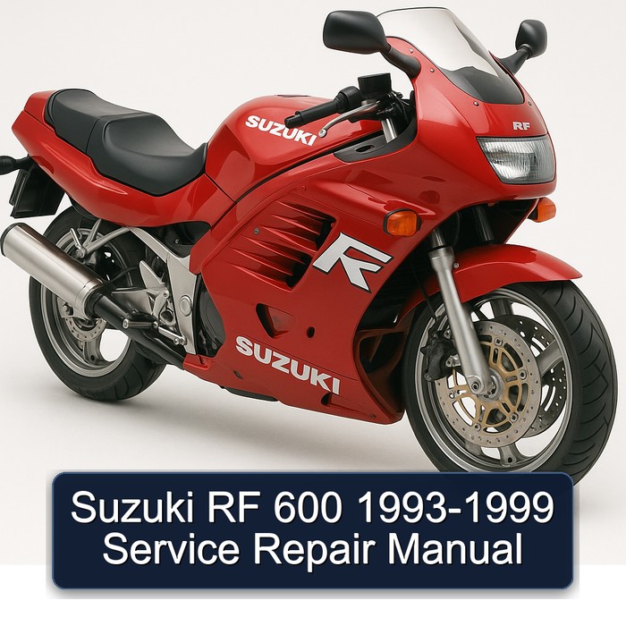 Suzuki RF 600 1993-1999 Manual de servicio y reparación