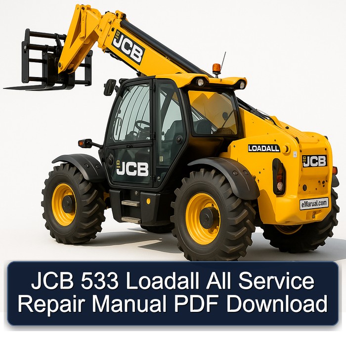 JCB 533 Loadall: Wartungshandbuch (PDF)