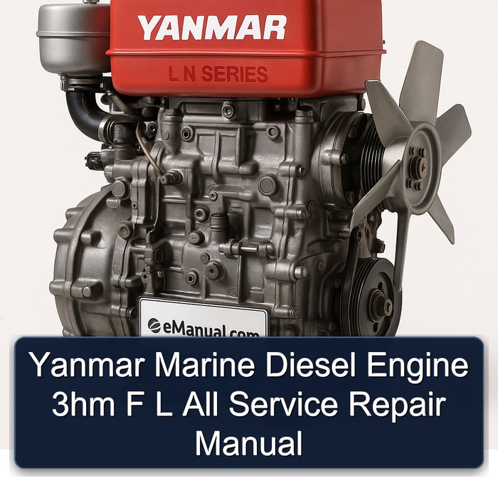 Manual de Reparación Completo Yanmar 3HM-FL