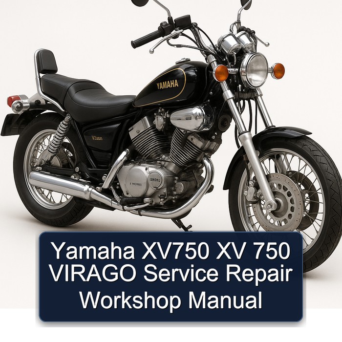  Yamaha XV750 XV 750 VIRAGO Service Repair Workshop Manual