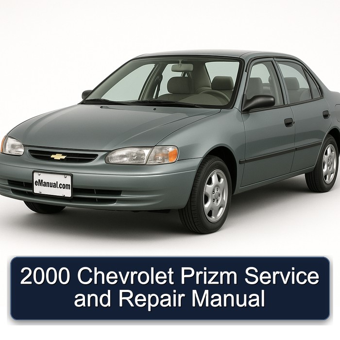 2000 Chevrolet Prizm Manual de servicio y reparación