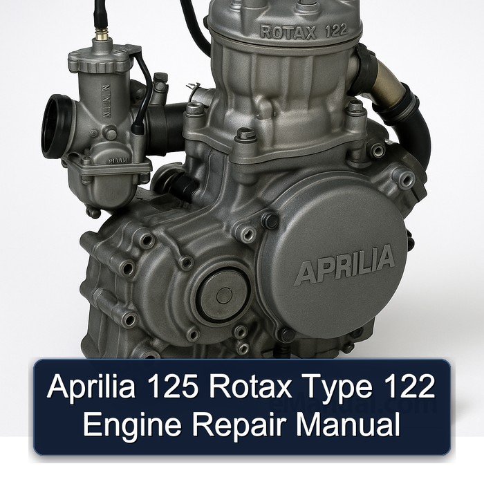 Manual de Reparación del Motor Rotax Tipo 122 Aprilia 125