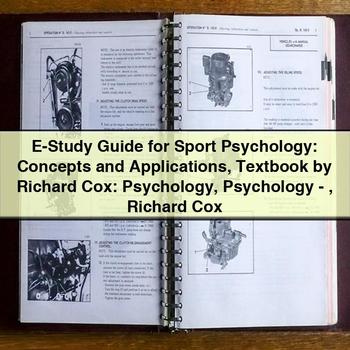 E-Study Guide for Sport Psychology: Concepts and Applications Textbook by Richard Cox: Psychology Psychology-Richard Cox PDF Download