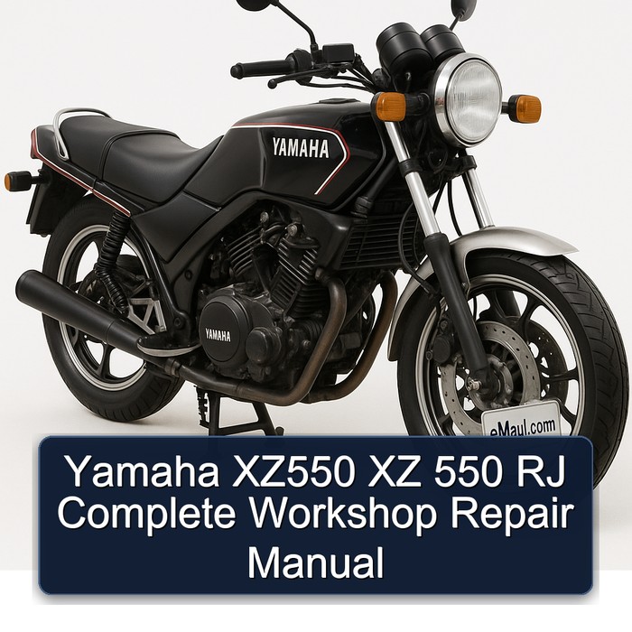 Yamaha XZ550 XZ 550 RJ Complete Workshop Repair Manual