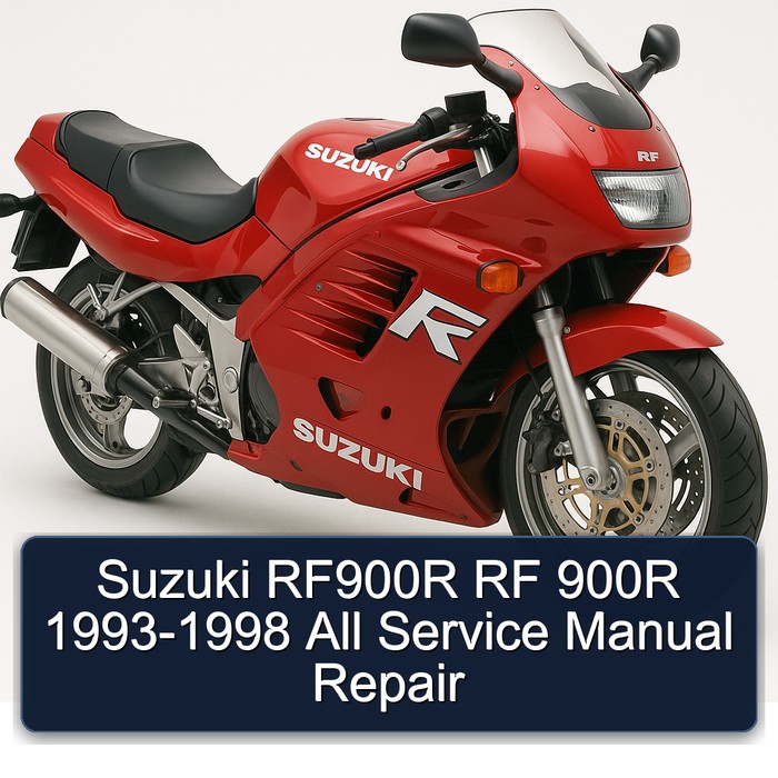 Suzuki RF900R RF 900R 1993-1998 All Service Manual Repair