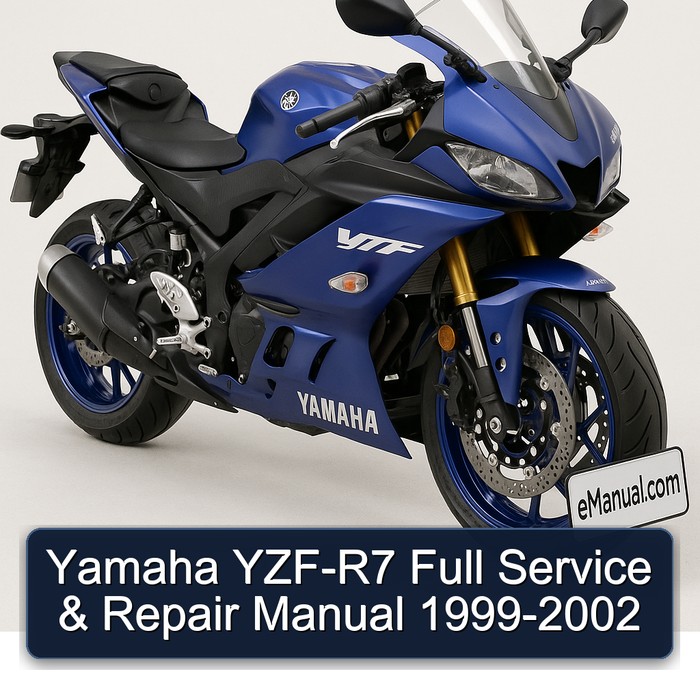 Yamaha YZF-R7 Full Manual de servicio y reparación 1999-2002