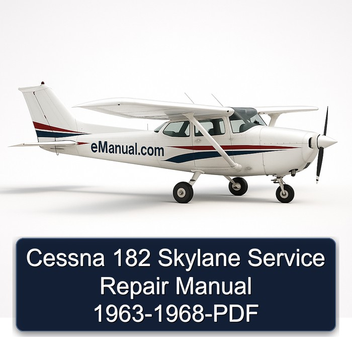 Cessna 182 Skylane Service Repair Manual 1963-1968-PDF