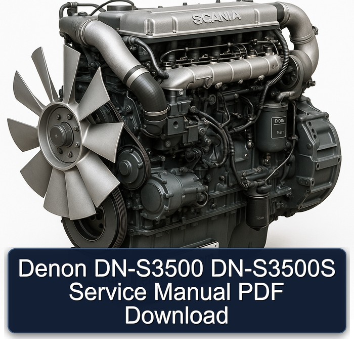 Denon DN-S3500 DN-S3500S Service Manual PDF Download