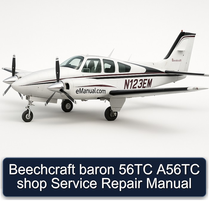 Beechcraft baron 56TC A56TC shop Service Repair Manual
