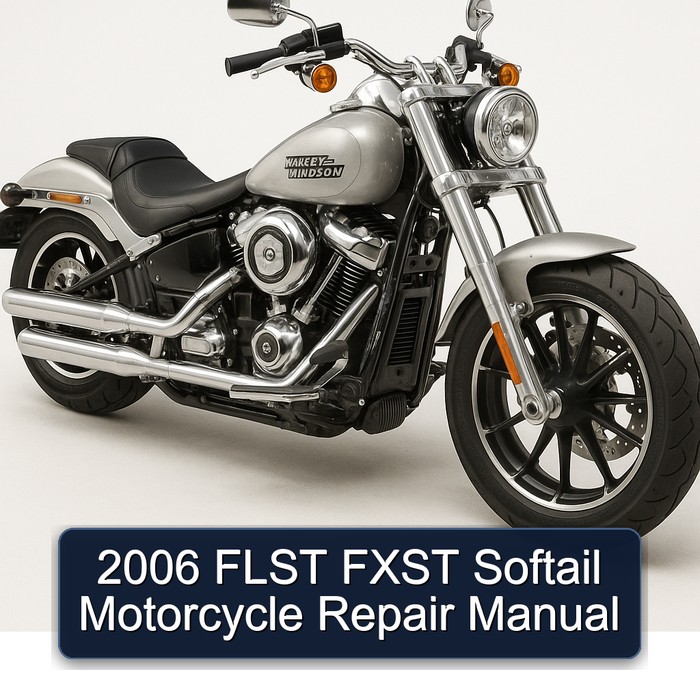 2006 FLST FXST Softail Motorcycle Repair Manual