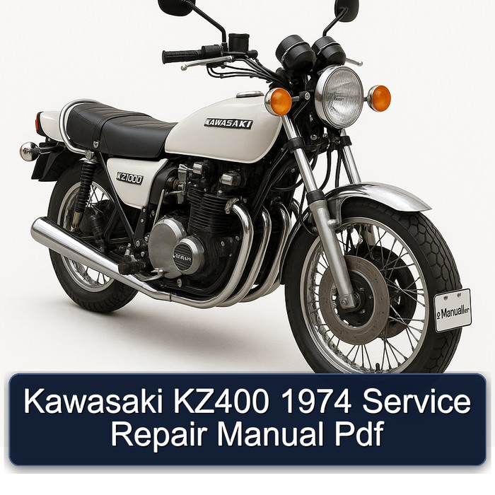 Kawasaki KZ400 1974 Service Repair Manual Pdf