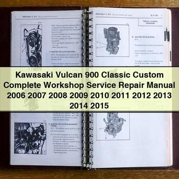 Kawasaki Vulcan 900 Classic Custom Workshop Service Repair Manual PDF Download