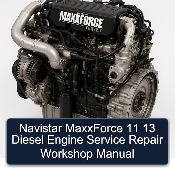 Manual de Servicio y Reparación del Motor Diesel Navistar MaxxForce 11 y 13