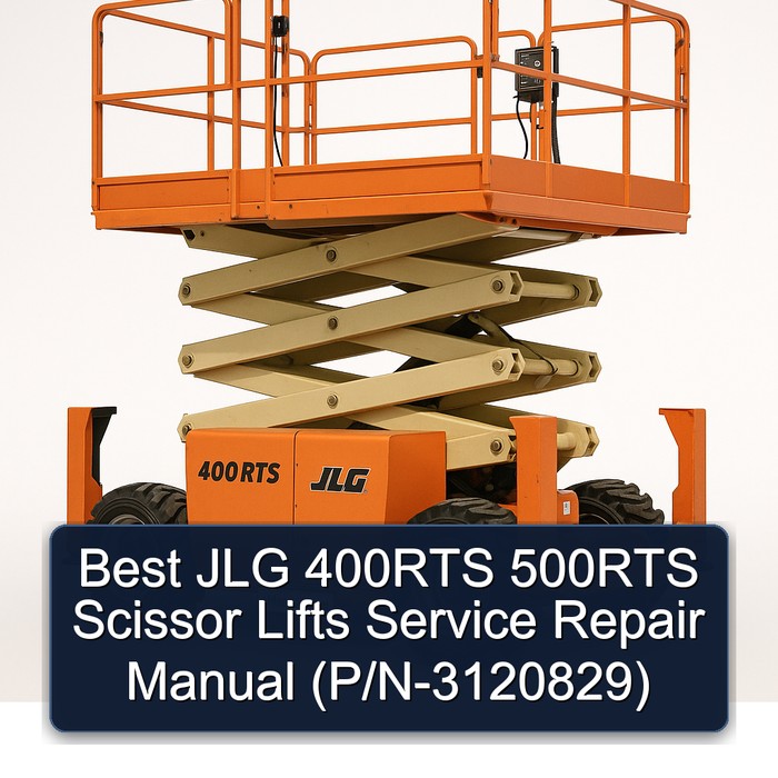 Best Jlg 400RTS 500RTS Scissor Lifts (P/N-3120829) Workshop Service Repair Manual PDF Download