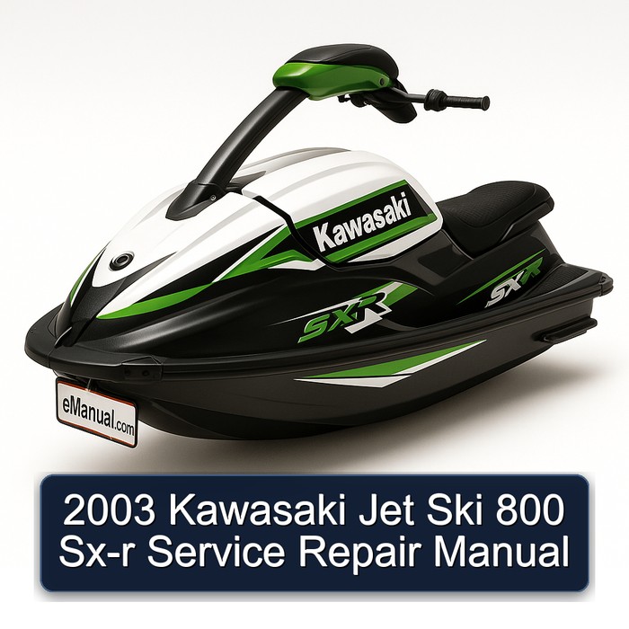 2003 Kawasaki Jet Ski 800 Sx-r Service Repair Manual