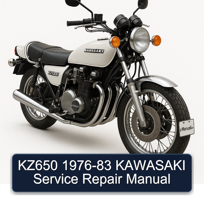 KZ650 1976-83 KAWASAKI Service Repair Manual