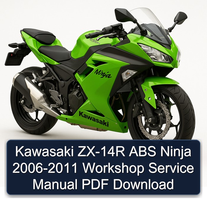 Kawasaki ZX-14R ABS Ninja 2006-2011 Workshop Service Manual PDF Download