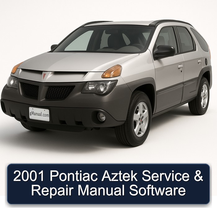 2001 Pontiac Aztek Service & Repair Manual Software