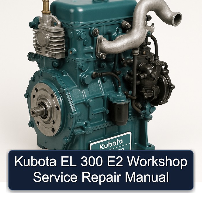Manual de Servicio y Reparación Kubota EL 300 E2