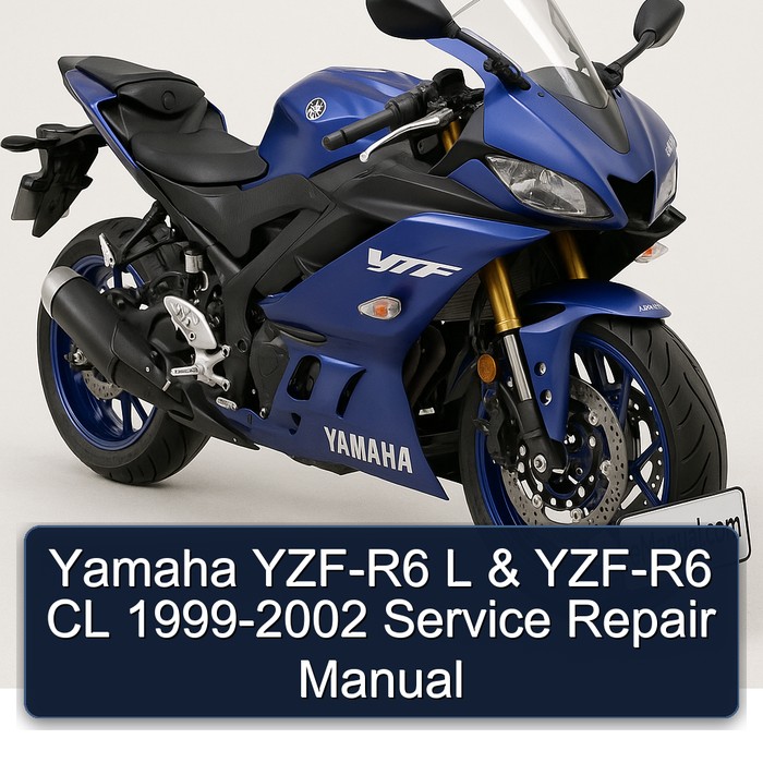 Yamaha YZF-R6 L & YZF-R6 CL 1999-2002 Service Repair Manual
