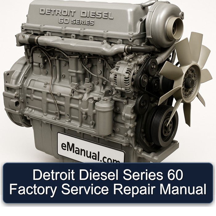 Manual de Reparación y Servicio de Fábrica Detroit Diesel Serie 60