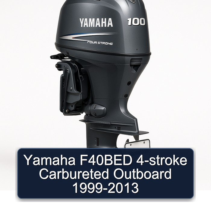 Yamaha F40BED 4-stroke Carbureted Outboard 1999-2013