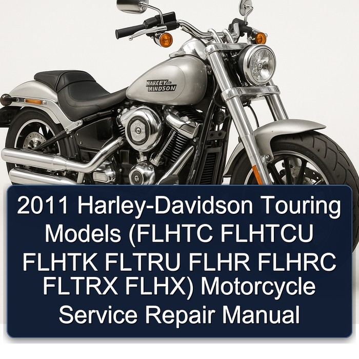 2011 Harley-Davidson Touring Models (FLHTC FLHTCU FLHTK FLTRU FLHR FLHRC FLTRX FLHX) Motorcycle Service Repair Manual