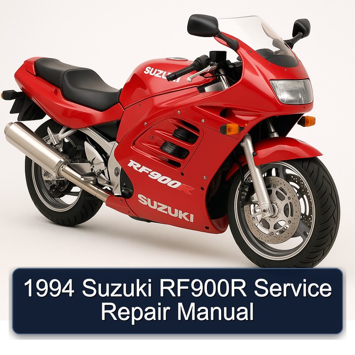 1994 Suzuki RF900R Manual de servicio y reparación