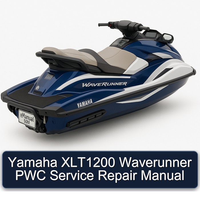 Yamaha XLT1200 Waverunner PWC Manual de servicio y reparación