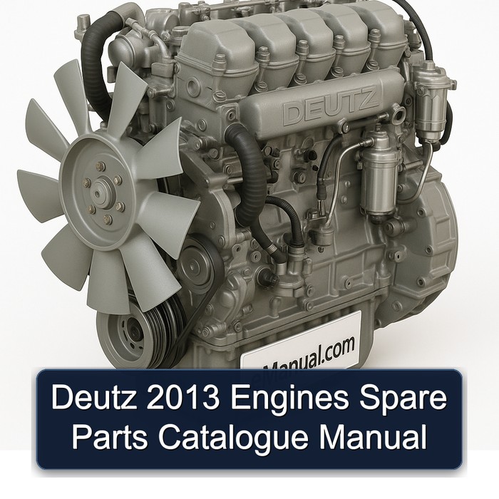 Catálogo de Piezas de Repuesto para Motores Deutz 2013