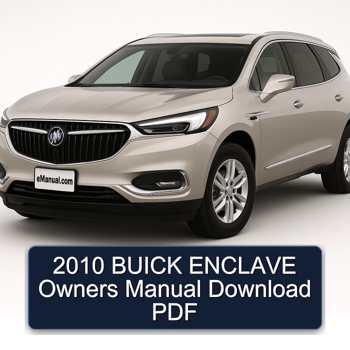 Buick Enclave (2010) - Bedienungsanleitung (PDF)