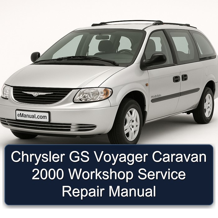 Chrysler GS Voyager Caravan 2000 Workshop Manual de servicio y reparación