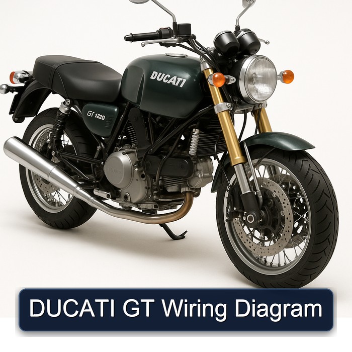 DUCATI GT Wiring Diagram