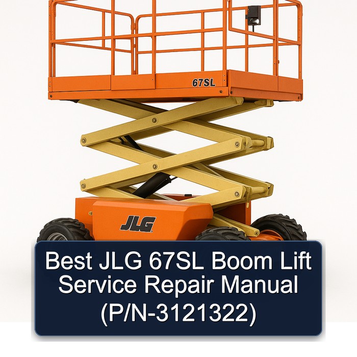 Best Jlg 67SL Boom Lift (P/N-3121322) Workshop Service Repair Manual PDF Download