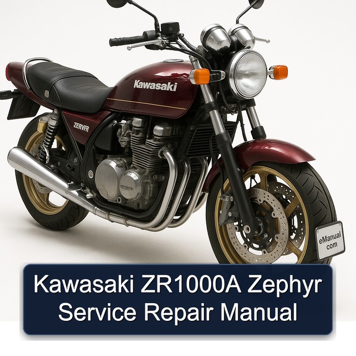 Kawasaki ZR1000A Zephyr Manual de servicio y reparación