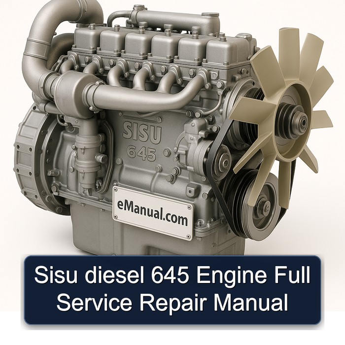 Sisu diesel 645 Engine Full Service Repair Manual