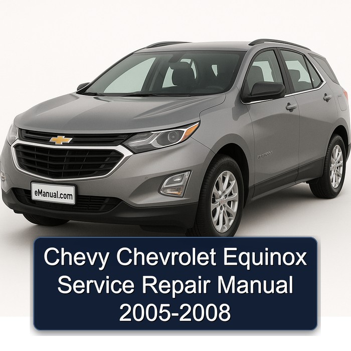Chevy Chevrolet Equinox Manual de servicio y reparación 2005-2008