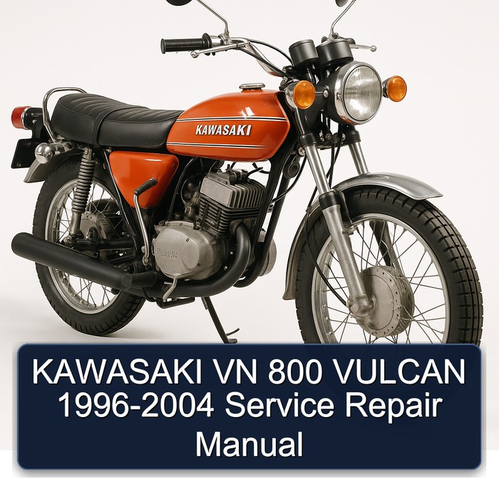 KAWASAKI VN 800 VULCAN 1996-2004 Manual de servicio y reparación