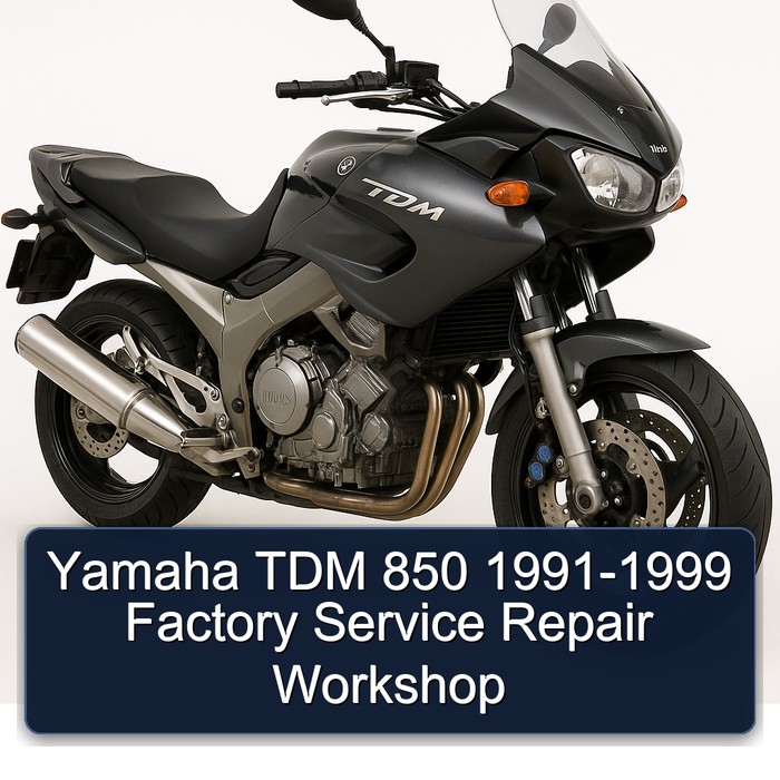 Yamaha TDM 850 1991-1999 Factory Service Repair Workshop