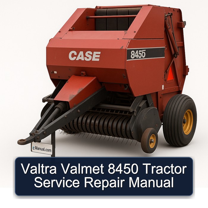 Manual de Servicio y Reparación del Tractor Valtra Valmet 8450