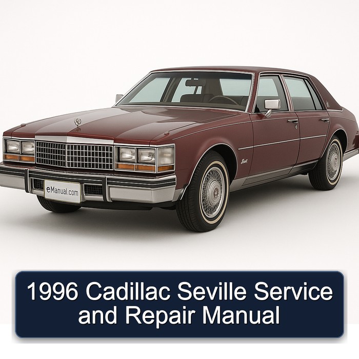 1996 Cadillac Seville Manual de servicio y reparación