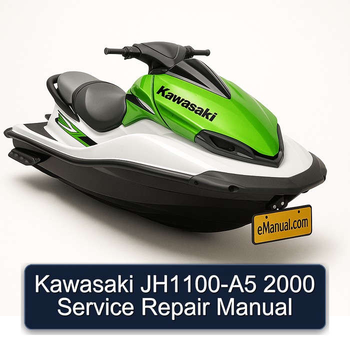 Kawasaki JH1100-A5 2000 Manual de servicio y reparación