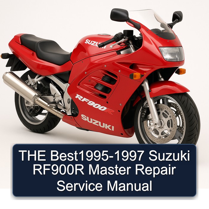 THE Best1995-1997 Suzuki RF900R Master Repair Service Manual