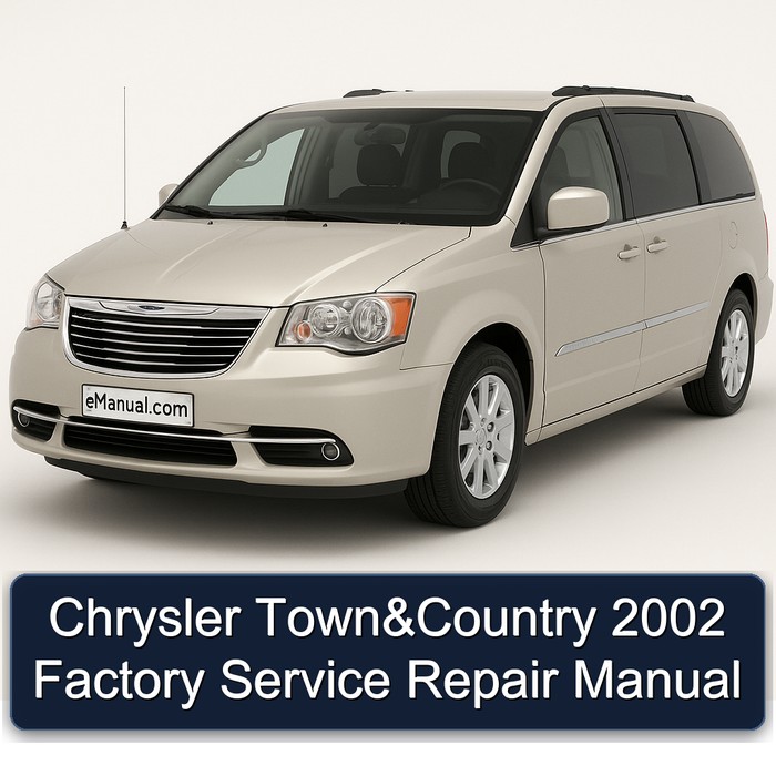 Chrysler Town&Country 2002 Factory Manual de servicio y reparación