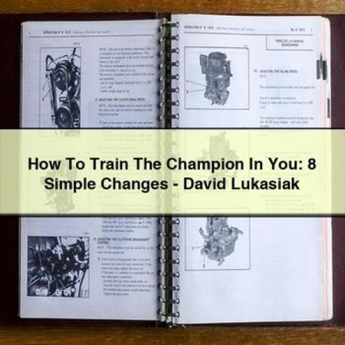 How to Train the Champion in You: 8 Simple Changes - David Lukasiak PDF Download
