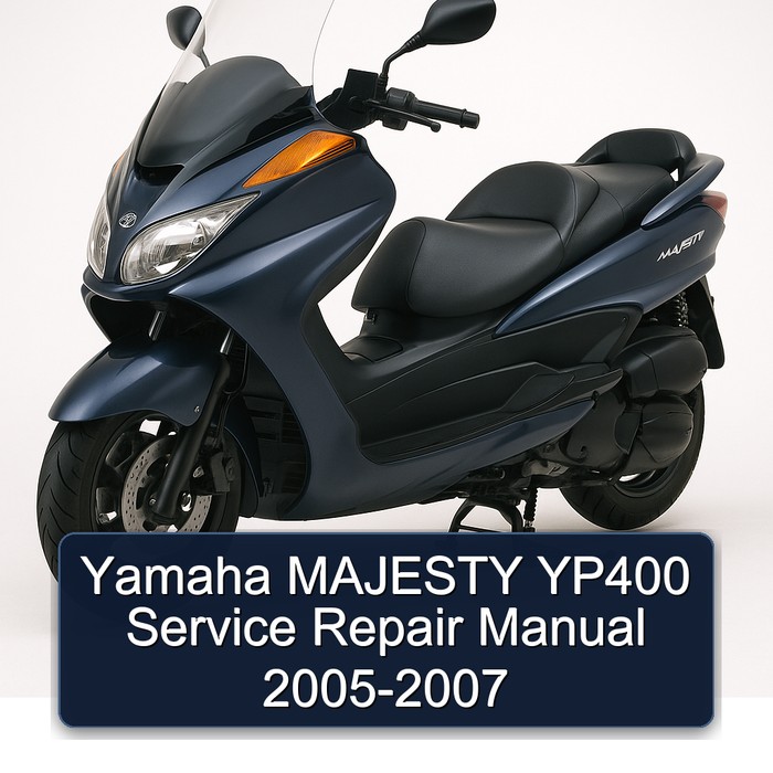 Yamaha MAJESTY YP400 Service Repair Manual 2005-2007